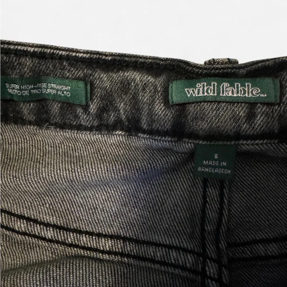 Wild Fable Women’s Black Straight Jeans - Picture 3 of 5
